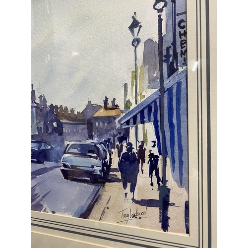 35 - Framed and glazed original watercolour of  Aldeburgh High Street (Watercolour), signed bottom right ... 