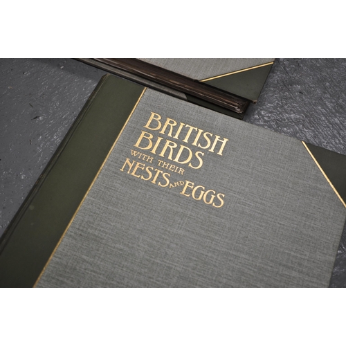 15 - Antique hardback books - Vol 1-6 entitled 'British Birds with their Nests and Eggs' Arthur G Butler,... 