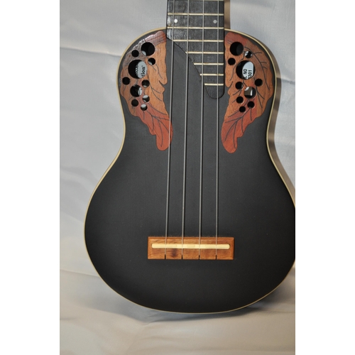 168 - An Applause by Ovation ukulele, with gig bag serial no 952530