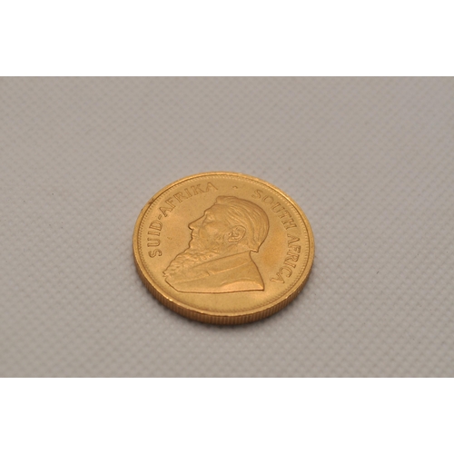 198 - South African Krugerrand Gold Coin 1974