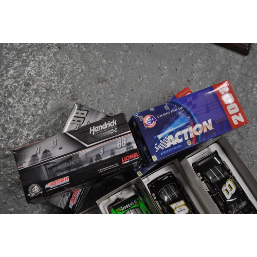 201 - Various boxed model motor vehicles 1:24 scale, Hendrick Motorsports, Action Performance Companies, x... 