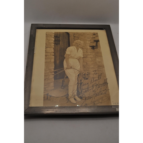 27 - 1930s Gracie Fields photo 'Love to Clarkie Aunty Grace' plus one other signed Gracie Fields photo. A... 