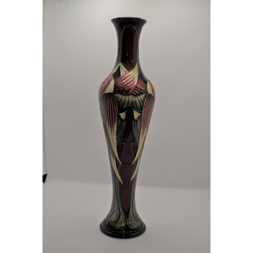 80 - Moorcroft Trinity vase designed by Philip Gibson c. 2003 approx height 32cm