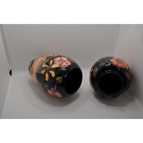 87 - Two items of Moorcroft Oberon ceramics, designed by Rachel Bishop