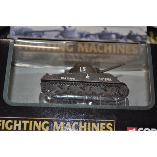 240 - A collection of military themed models of varying scales to include x1 tank, x3 airplanes and x10 ot... 