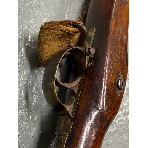 143 - Enfield 1858 Tower 3 Band Rifle VR Stamp, sling and ramrod