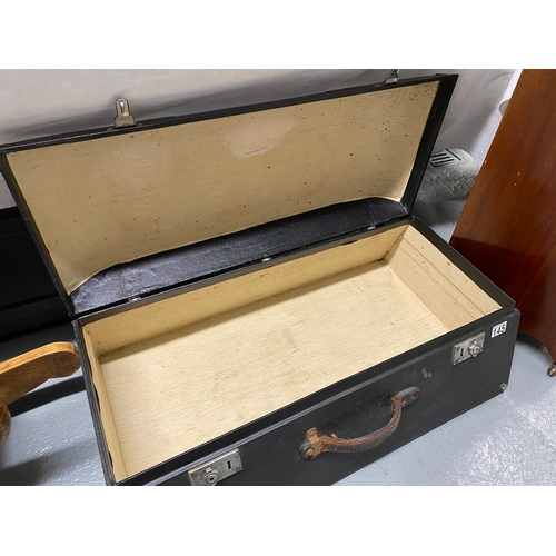 145 - Vintage car luggage trunk