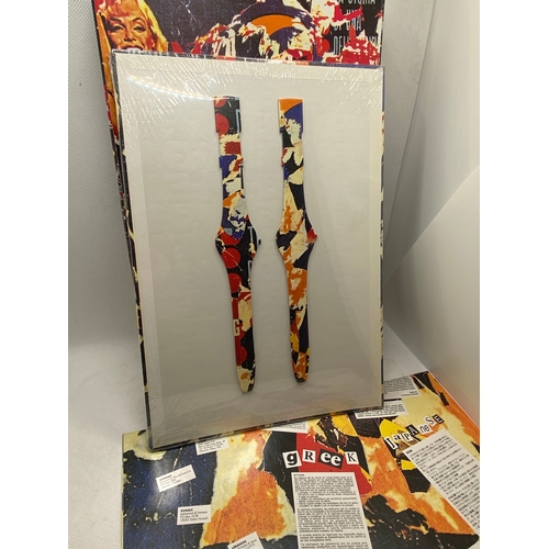 110 - Swatch Watch Artist Special GZS04 Marilyn Monroe/Tiger twin Set with poster and puzzle (unopened) de... 