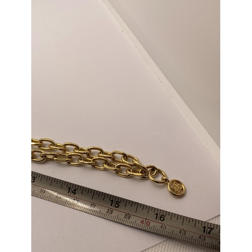 172 - Givenchy gold tone necklace  (Please also see Lot 153)