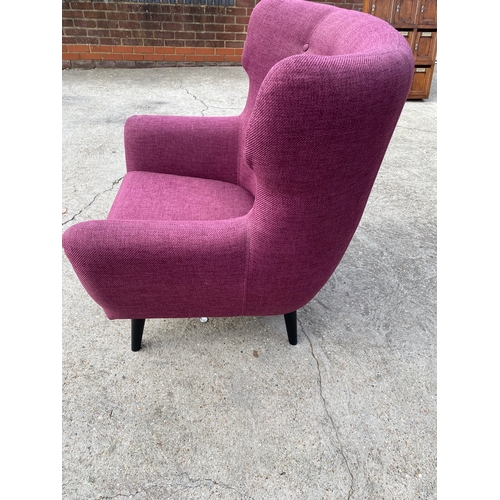 115 - Designer 'Made' Kubrick armchair, nearly new and still available online RRP £650