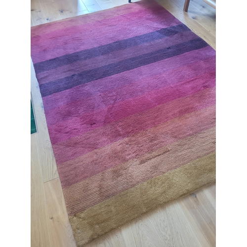 117 - Sandersons rectangular wool rug,