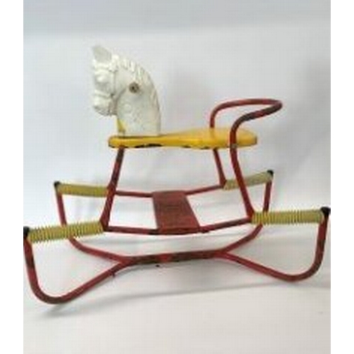 111 - Vintage Kelo  spring rocking / bouncing horse