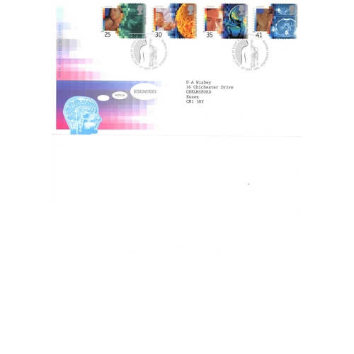 151 - X4 folders full of  GB First Day Covers dating 1983 - 1994