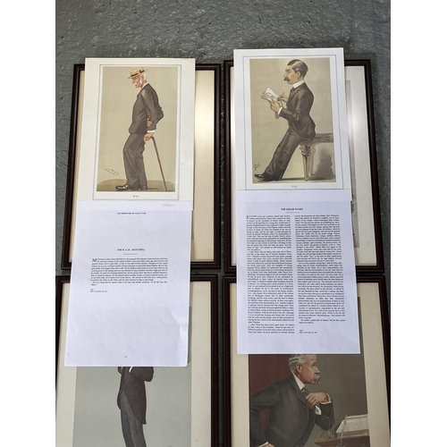 19 - A collection of Vanity Fair 'SPY' prints comprising of The Heir of the ages with a 'The Law society ... 