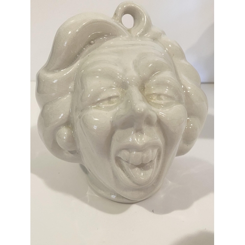 42 - Margaret Thatcher ' A Luck and Flaw ' Maggie Thatcher Spitting Image caricature teapot c.1980 togeth... 