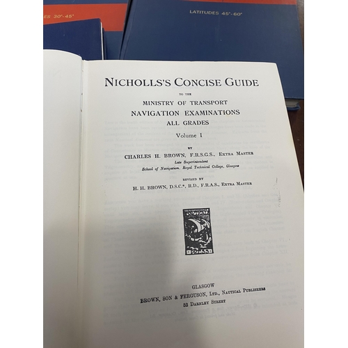 8 - A quantity of nautical books to include The Mariner's Handbook 4th edt c. 1973, Channel Pilot 1st ed... 