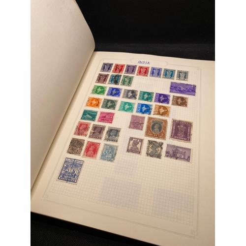 156 - Two Kingston Stamp Albums containing x78 / x68  full/part pages of a variety of stamps from various ... 