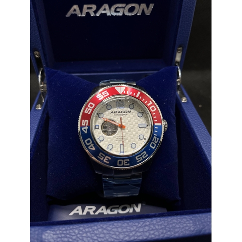 46 - An Aragon divemaster 3 DM 3 NH35, 50mm case, , as new with box https://www.aragonwatch.com/ARAGON_Di... 