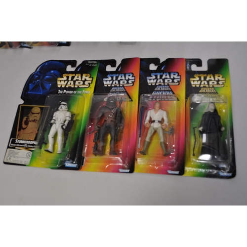 163 - Kenner Star Wars The Power of the Force, Shadows of the Empire and Star Wars La Guerra de las Galaxi... 