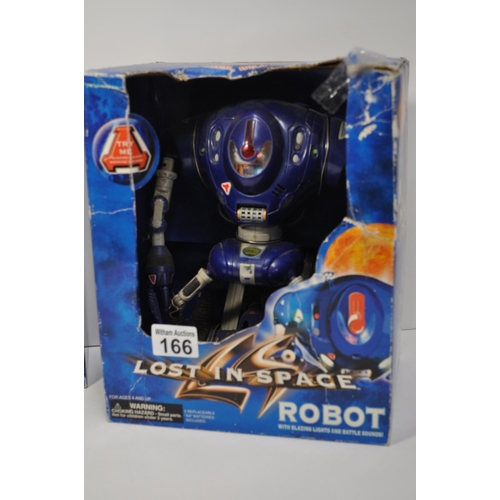 166 - Lost in Space x 3 1997 Trend masters items - Future Smith, Battle Ravaged Robot, Robot with blazing ... 