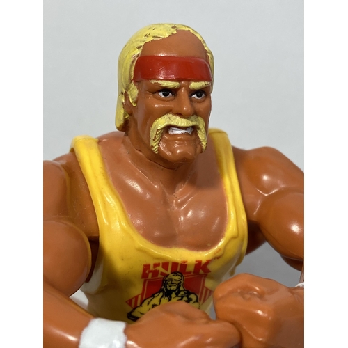 180 - Hulk Hogan WWE wrestlers series 2, 1991 titan sports inc for Hasbro X4 in total (of which x3 are in ... 