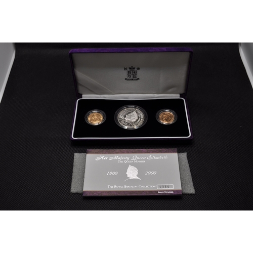 268 - Royal Mint The  Royal Birthday Collection Her Majesty Queen Elizabeth The Queen Mother 1900-2000, Is... 