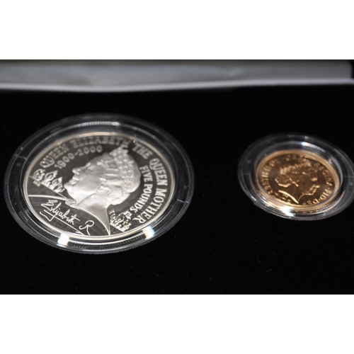 268 - Royal Mint The  Royal Birthday Collection Her Majesty Queen Elizabeth The Queen Mother 1900-2000, Is... 