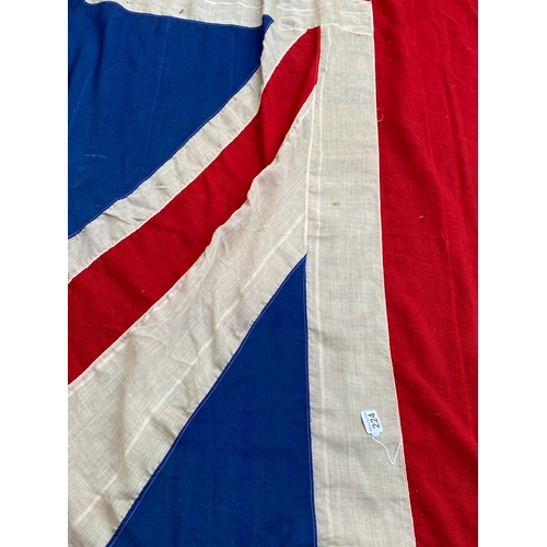 224 - Very Large Union Jack flag, A/F measuring  x140