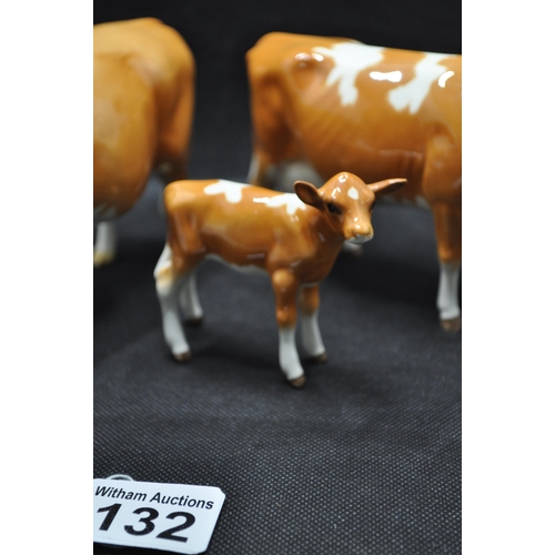 132 - Beswick Sabrina's Sir Richmond 14th, cow and calf (3)