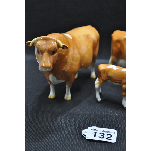 132 - Beswick Sabrina's Sir Richmond 14th, cow and calf (3)