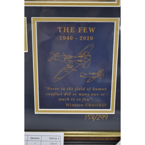 217 - Bradford Exchange framed Tribute to the 80TH ANNIVERSARY OF BATTLE OF BRITAIN featuring Philp E West... 