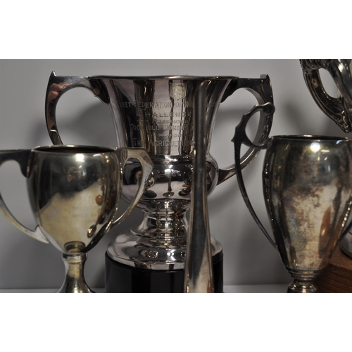 123 - W.I interest, a collection of  Women's Institute trophies to include, The Essex Federation IDA Memor... 