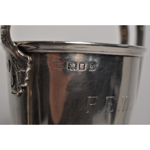 124 - W.I interest, Women's Institute silver trophy  engraved 