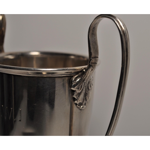 124 - W.I interest, Women's Institute silver trophy  engraved 