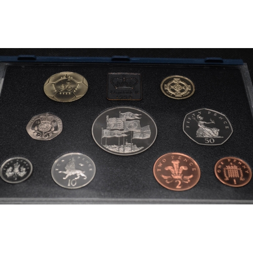 173 - 1996 Royal Mint UK Proof coin collection 25 years of decimal coins with certificate of authenticity