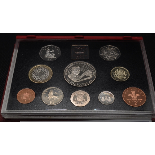 176 - 1998 UK Proof Coin Collection with Certificate of Authenticy