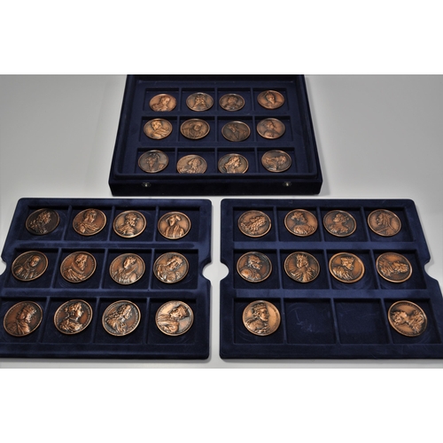 180 - Westminster Collection - The Jean Dassier Medal Collection with certificate of authenticity/entitlem... 