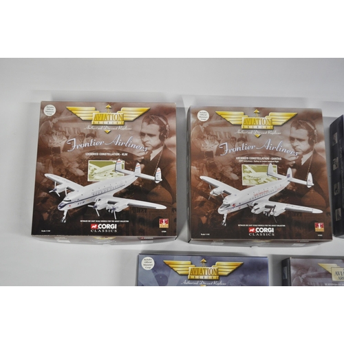 10 - Corgi Classics -  Aviation Archive Frontier Airliners and Battle of Britain,  die cast aircraft mode... 