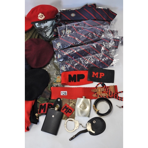 126 - Royal Military Police Interest - x30 Royal  Military Police Association  regimental ties together wi... 