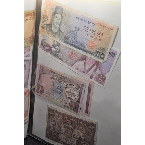 137 - A collector's entry of in excess of 250 Bank Notes. Varying in dates and denominations from continen... 