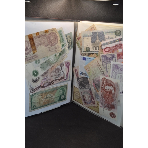 137 - A collector's entry of in excess of 250 Bank Notes. Varying in dates and denominations from continen... 