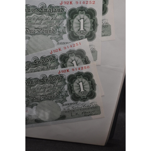 137 - A collector's entry of in excess of 250 Bank Notes. Varying in dates and denominations from continen... 