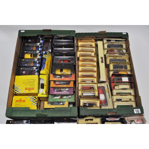 16 - A large quantity of boxed model vehicles to include Lledo Days Gone, Matchbox models of Yesteryear, ... 