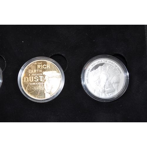 193 - Westminster limited edition coin set - The First World War Gallipoli Three coin set with certificate... 