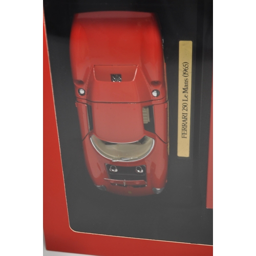 28 - Ferrari Gift Set - consisting of Model Ferrari 250 Le Mans scale 1:24 with EDT 125ml aftershave, box... 