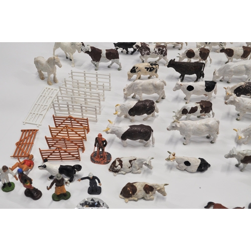 60 - In excess of x40 Britain's Farmyard animals/accessories