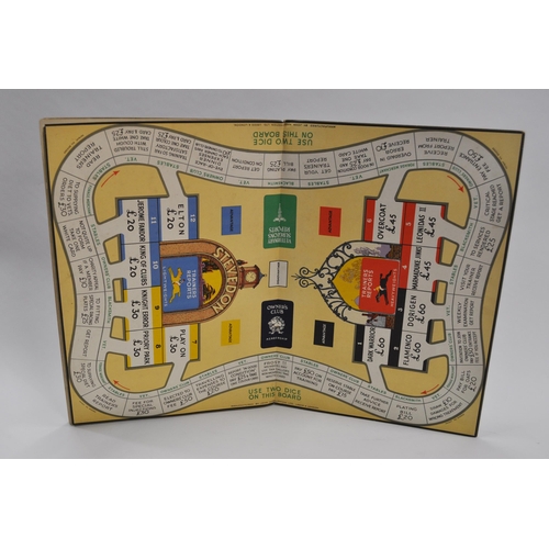 74 - x2 vintage board games - Totopoly with original board and accessories, Taxi game with board and acce... 