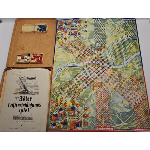 78 - WW2 - A Der Adler German boardgame 