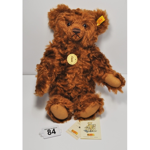 84 - A Steiff classic growler jointed mohair bear