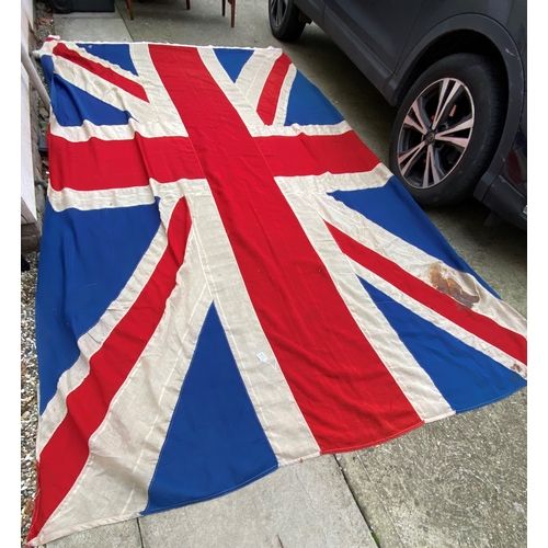 110 - Very Large Union Jack flag, poss. Napoleonic measuring  x140